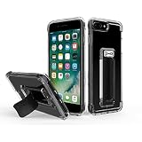 Scooch Wingman 5-in-1 Case for iPhone 8 Plus (also fits 7 Plus 6S Plus 6 Plus) (Clear)