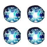 Lezalic LED 電飾 磁気スイッチ 3個セット ボタン電池 (CR927対応) 超小型 ワイヤレス 模型 プラモデル フィギュア ライト 照明 極小 (スカイブルー)