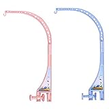 3段 赤ちゃんモービル柱 おむつ整理箱、引き出し、棚、ベッドなどの設置が可能 360度回転され の位置と方向の調節が自由である Baby Mobile 赤ちゃん ベビー ベッドメリー モビール 幼児 
