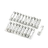 uxcell 500V 4A 10×3mm　円筒形　陶製管　ヒューズ　リンク　RT14 RT18 RO15　20 Pcs