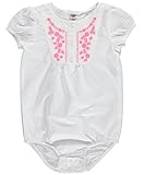 OshKosh Baby Girls' "Peasant Embroidery" Bodysuit - white/multi, 18 months by OshKosh B'Gosh [並行輸入品]