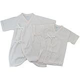 Babbun(バブーン)【日本製】新生児スムース麻柄Pt肌着セット 短肌着 50cm /ピンク コンビ肌着 50cm ~ 60cm /ピンク NO.KK-31-5379