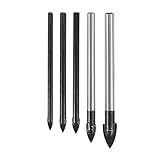 BESTOMZ ドリルビット ガラス・タイル・スレート・陶器・鋳物の穴あけ用 5本入