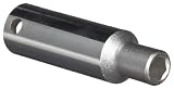 Martin BMD606 6mm Type I Opening 3/8 Square Drive Socket, 6 Points Deep, 2-7/32 Length, Chrome Finis