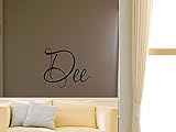 dee男の子女の子部屋保育園ベビーキッズ名前ビニール壁引用ステッカー