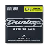Jim Dunlop (ジム ダンロップ) DEN1046 ニッケル ワウンド ギター 弦 Medium 10-46 6弦用