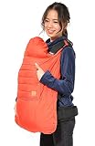 レッド F (ディーループ)D-LOOP 防寒 発熱 厚手 保温 あったかい ベビーキャリアカバー ベビーキャリア カバー ケープ シート ベビーカー 抱っこひも だっこ紐 抱っこ紐 ベビーグッズ ベ