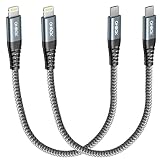 タイプC iPhone 充電器ケーブル 短い USB-C Lightningケーブル 30cm 2本セット タイプc ライトニングケーブル 高速充電 Type C Lightningケーブル iPhone 14 Plus 14 Pro Max 13 12 mini 11 XS XR X 8 Plus