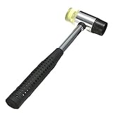 OriGlam 26mm 二重に直面した柔らかいマレット ハンマ・マレットゴムとナイロン 窓ガラスビーズの家庭の改善のためのツール