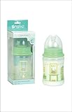 BABITO Baby Feeding Bottle With Silicone Nipple 240 Ml / 8 Oz. Green [並行輸入品]