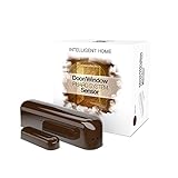 Fibaro 857934005218 Modern Door/Window Sensor, Miniature, Dark Brown by Fibaro