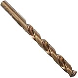 Drill America DWDCO Series Qualtech Cobalt Steel Economy Reduced-Shank Drill Bit Gold Oxide Finish R