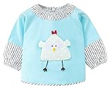 幼児 エプロン 長袖 防水 食事エプロン スモック ベビー 80 90 100 110 保育園 幼稚園 赤ちゃん キッズ 食事 離乳食