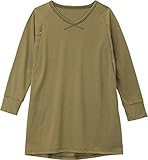 アルゴヴィア シンプルチュニック産後授乳服 M カーキ スムース 346132