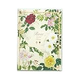 フロンティア 手帳 2026年 A6 マンスリー クラシックローズ 生成り地 DY-140 (2025年12月始まり)