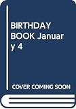 BIRTHDAY BOOK 1月4日