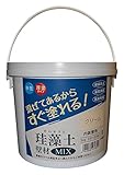 フジワラ化学 内装調湿性仕上塗材 珪藻土壁材MIX クリーム 3kg