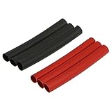 イーグル模型 (S10)2カラー収縮チューブ5mm(赤、黒)各3pcs 品番3126