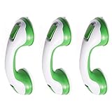 吸盤 手すり ドア ノブ 3 個 セット (グリーン)