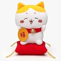 ハチワレ 招き猫 ぬいぐるみ Amazon.co.jp: ちいかわ ぬいぐるみ ハチワレぬいぐるみ 招き猫
