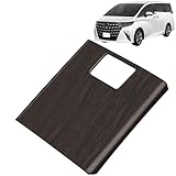 DodoxDIY 適用 新型 アルファード40系 ヴェルファイア 40系 カスタム アクセサリー パーツ 専用車種 室内装 用品 グッズ インテリア リアエアコンキックガード 後席吹き出し口キック防止 後席インテリアパネル カバー 艶消木目調ブラウン