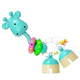 ベビーキッズRattles HandingパズルToy Cartoon Animal早期教育学習人形キリン