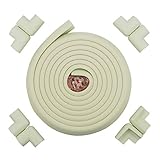 U-miss コーナークッション 4.6m＋コーナーガード 8個入 セーフティーグッズ 白い