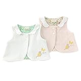 Lily ivory (リリー アイボリー ) ベスト (70～80cm) キムラタンの子供服 (71685-181a) ピンク 70