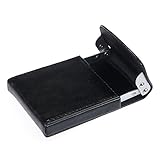 POTOJP 名刺入れ 2way ステンレス PU スタイリッシュ カードケース 薄い メンズ＆レディース 兼用