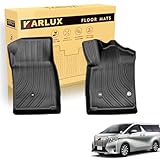 KARLUX トヨタALPHARD アルファード/ヴェルファイア 30系 7/8人乗り車専用の1列目フロアマット。3Dカーマットは防水・防滑・防汚でTPE素材製。ALPHARD アルファード/ヴェルファイア 30系 7/8人乗り車に最適化されたカスタム設計。 (1列目フロアマット)