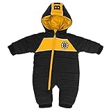 NHL新生児&乳児" Puckドロップ」Pufferボディスーツ ブラック