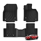 ZUNDUO 新型 トヨタ クラウンエステート 2代目 AZSH3#W型 専用 フロアマット 3Dフロアマット CROWN ESTATE RS Z 2025年-現行 立体構造 足元マット 車用 カーマット 運転席 助手席 取付簡単 TPE素材 防水 耐汚れ 耐久 滑り止め 耐摩擦 内装パーツ カスタムパーツ アクセサリー 専用設計 カー用品 ブラック 3Pセット