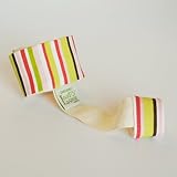 おしゃぶり・おもちゃホルダー マジックテープで簡単装着 Loopy Gear ルーピーギア オーガニック pink stripes