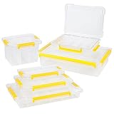 Stalwart 75-31006PC Parts and Crafts Storage Organizers Tool Box (Set of 6) [並行輸入品]