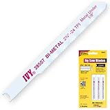 IVY Classic 28557 2-3/4-Inch 24 TPI Metal Cutting U-Shank Jig Saw Blade Bi-Metal 3/Card [並行輸入品]