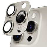 Podick カメラカバー iPhone 16 Pro/16 Pro Max用 カメラフィルム 全面保護 9H強化ガラス アルミ合金 傷防止 レンズ保護 耐衝撃 アイフォン16 プロ/16 プロmax 用 カメラ保護 高透過率 黒縁取り 露出オーバー防止 カメラレンズプロテクター グレー