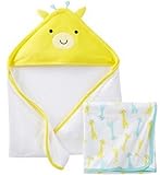 Carter's Just One You Giraffe Bath Towel Set Yellow/teal by Carter's