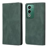 Gedurya OPPO A5 5G ケース 手帳型 オッポa5 5g スマホケース OPG06 用 ケース手帳型 A502OP 携帯カバー SIMフリー au ワイモバイル 楽天モバイル 6.7インチ対応 OPPOA5 5G 手帳型ケース マグネット式 カード収納 スタンド機能 全面保護 財布型 (グリーン)