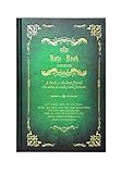 SYNC 洋書風 日記帳 メモ帳 ノート ミステリアス 魔本 マジックブック A5サイズ (グリーン)