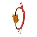 【ノーブランド 品】車 オートバイ LED電球 フラッシュ ターン サイン ウインカー 負荷抵抗 抗耐性25ワット