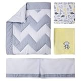 Circo Zigs n Zags 4 Piece Crib Bedding Set Boy Girl by Circo