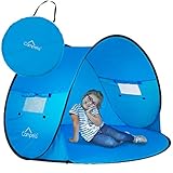 campelaベビービーチテントPop Up Sun Shelter – UV保護ビーチShade for幼児用、幼児とファミリ。Camping Gearサイズ58 ' x43 '