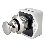 SunniMix 高品質　プラスチック　プッシュボタンタイプロック　キャビネット　ドア　戸棚　ワードローブロック　キーレス