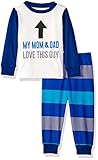 The Children's Place SLEEPWEAR ベビー・ボーイズ カラー: ホワイト