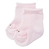 赤ちゃんの城 ソックス にこにこ 7～8cm ピンク