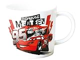 金正陶器 子ども用コップ ホワイト 8cm ディズニーピクサー 「カーズ」 マックィーン ジュニアマグ 707140