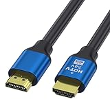 QISI HDMIケーブル 4K HDMI2.0 ハイスピード ナイロン編み 高耐久 ARC イーサネット 3D フルHD 1080p PS5 PS4 Xbox PC Apple TV 対応 (0.5m)