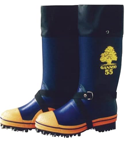 Amazon.co.jp: 岩礁 スパイク底ブーツ 55型 26cm : ファッション