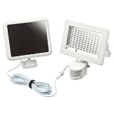 イーサプライ LED センサーライト ソーラー 防水 人感 防犯 1000ルーメン 明るい 高輝度 EEX-LEDSR05