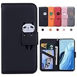 Kedic Oppo Reno7 A ケース 手帳型 おっぽ スマホ reno7 a 携帯ケース Reno7 A カバー 可愛い おっぽ スマホ reno7 a 手帳型ケース カード収納 財布付き カードホル スタンド機能 ソニー Oppo Reno7 A スマホケース かわいい 動物柄 薄型 防水 ノート型 男女兼用 (オレンジ)